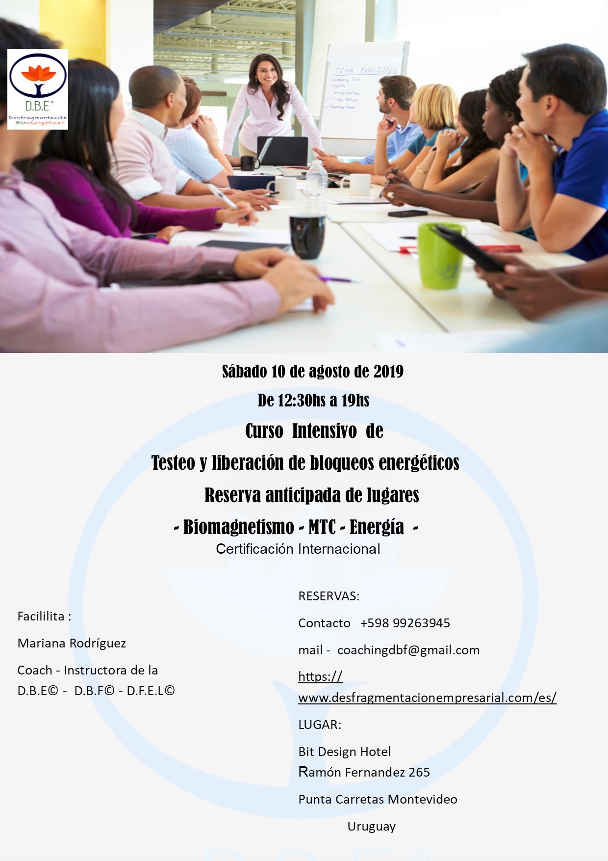 Curso Intensivo Agosto 2019